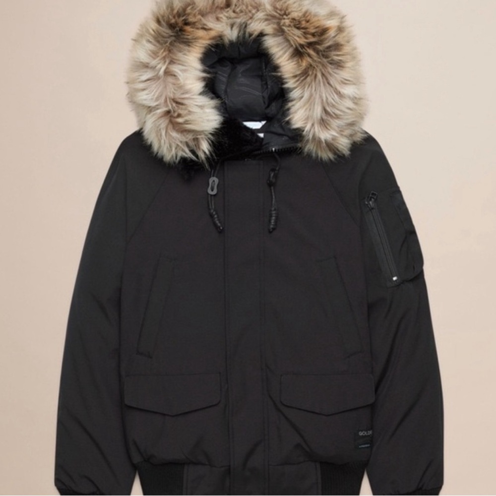 Golden by TNA Denali Parka Golden Goose Down Unisex Jacket Coat Size Small